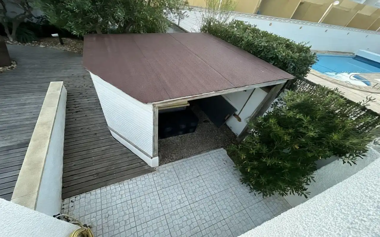 Terraza de Casa o chalet en venta en Vinaròs con Jardín privado, Terraza y Piscina
