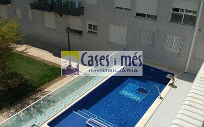 Swimming pool of Flat for sale in Rafelbuñol / Rafelbunyol  with Air Conditioner and Balcony