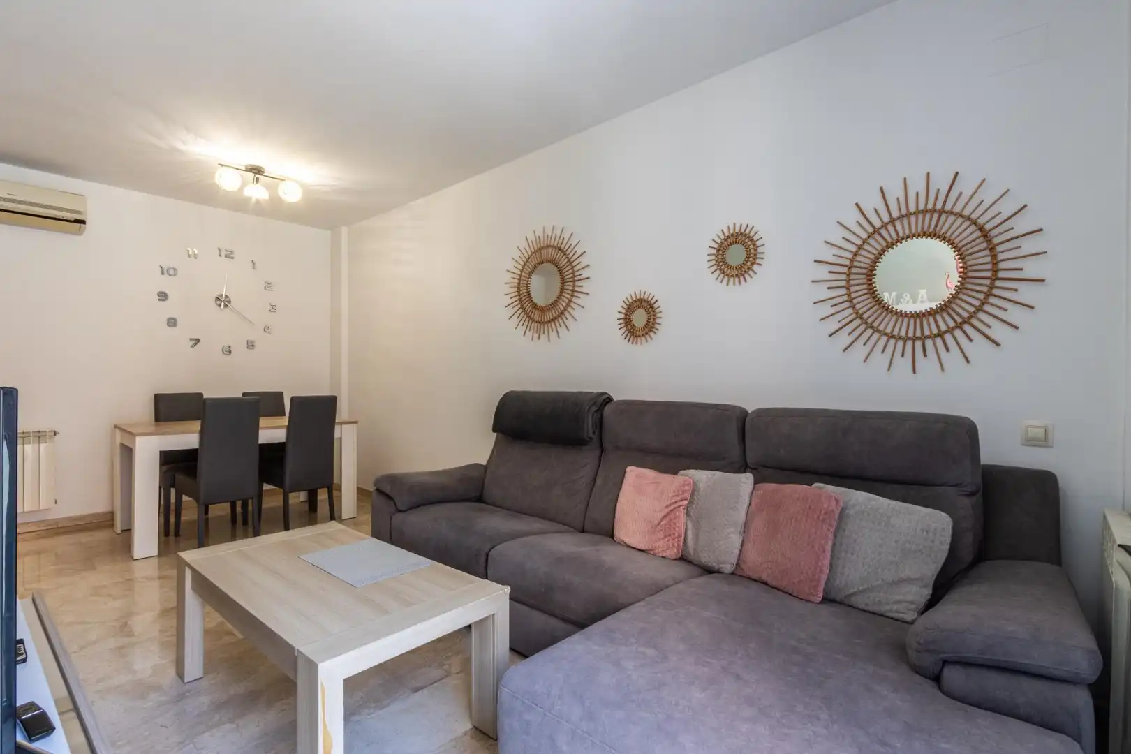 Sala de estar de Piso en venta en Sabadell con Calefacción y Balcón