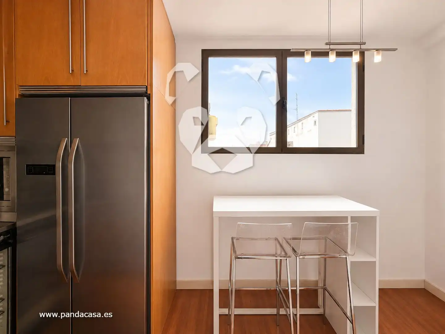 Kitchen of Flat for rent in Madrid  with Air Conditioner, Heating and Furnished