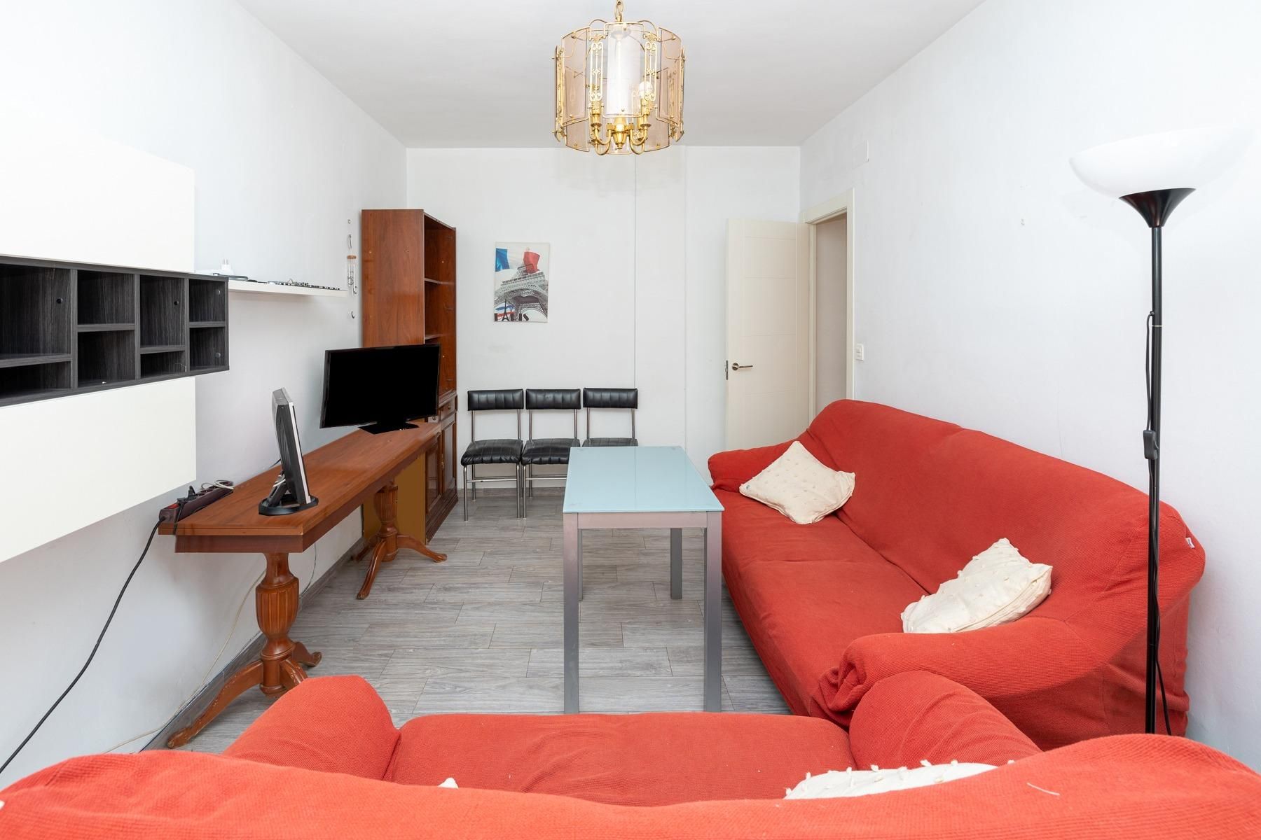 Wohnzimmer von Wohnung zum Verkauf in  Granada Capital mit Möbliert und Balkon