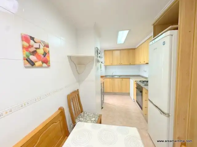 Kitchen of Flat for rent in Paterna  with Air Conditioner, Furnished and Balcony