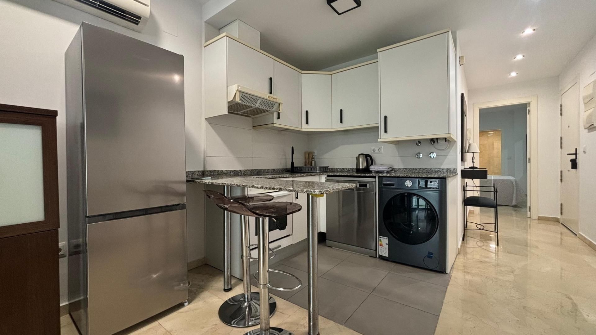 Kitchen of Flat for sale in Benidorm  with Air Conditioner, Heating and Terrace
