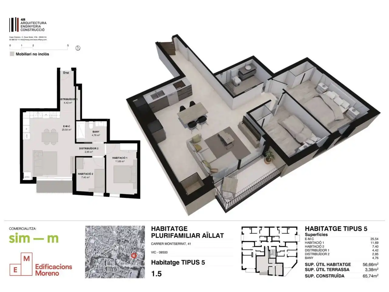 Piso con ascensor en venta en Calle Montserrat 41, imagen 12