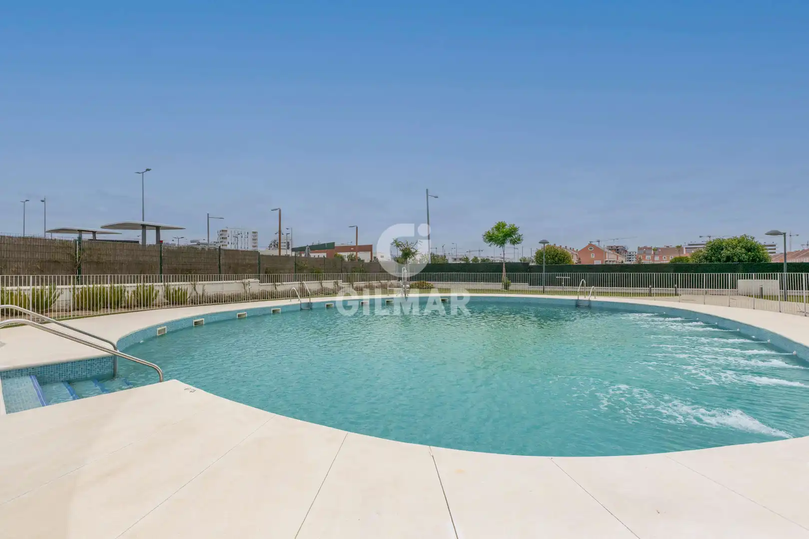 Swimming pool of Flat for sale in Dos Hermanas  with Heating, Storage room and Swimming Pool