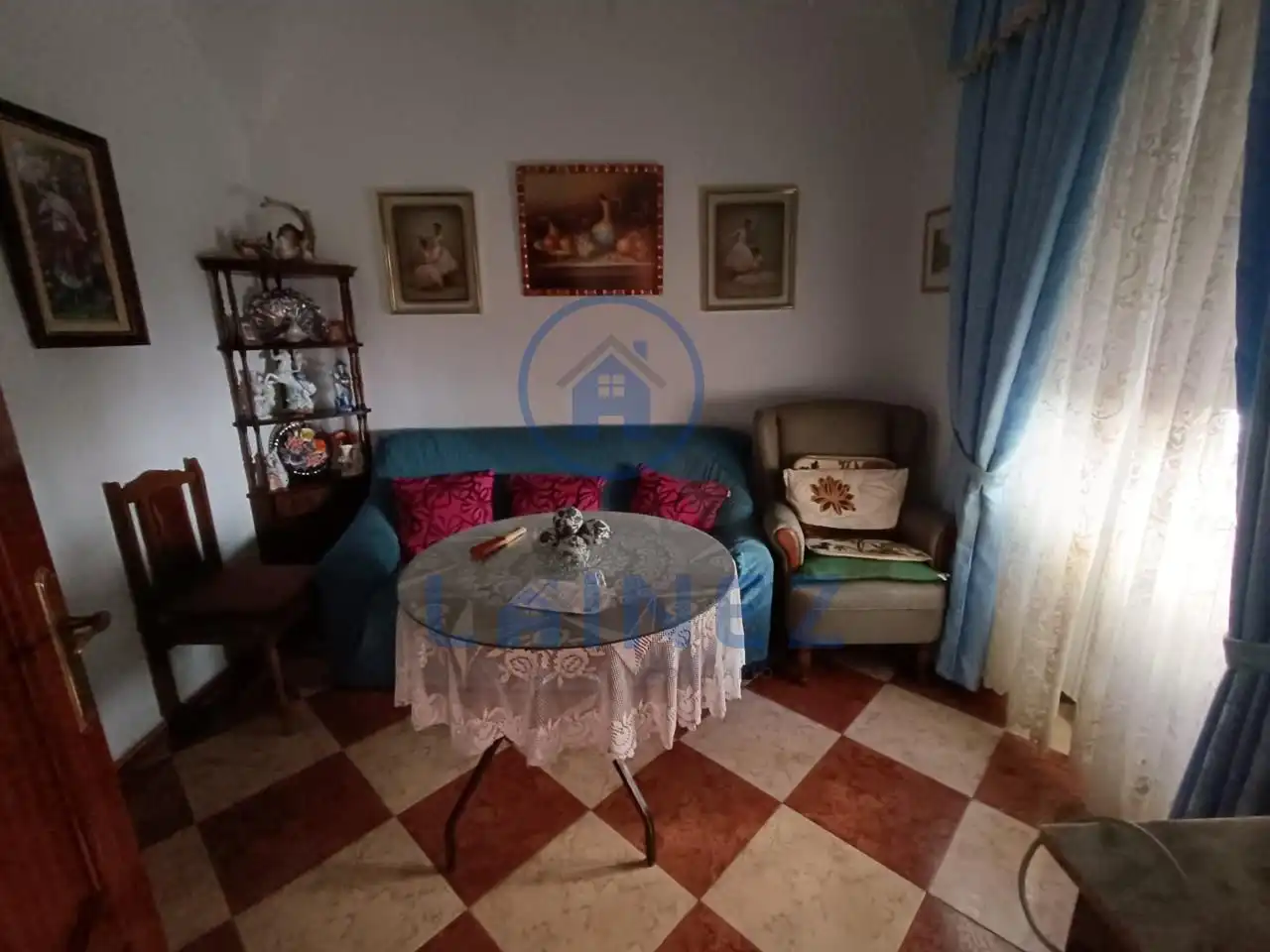 Sala d'estar de Casa o xalet en venda en Peñarroya-Pueblonuevo amb Aire condicionat i Terrassa