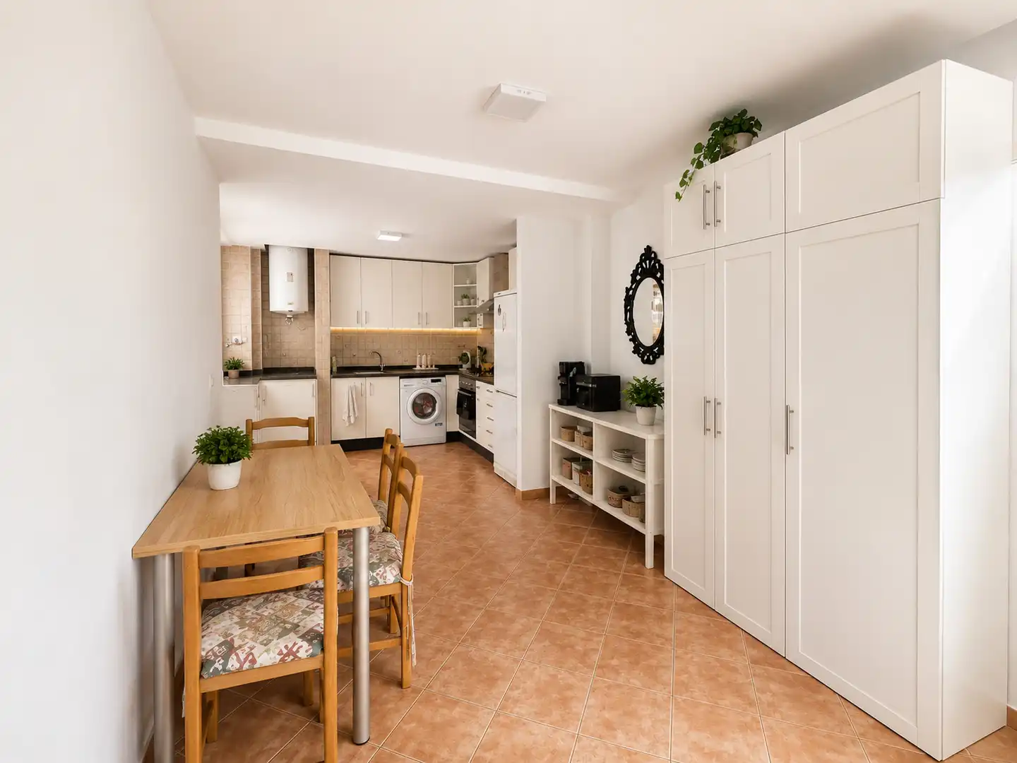 Cocina de Piso en venta en Alicante / Alacant con Aire acondicionado y Balcón