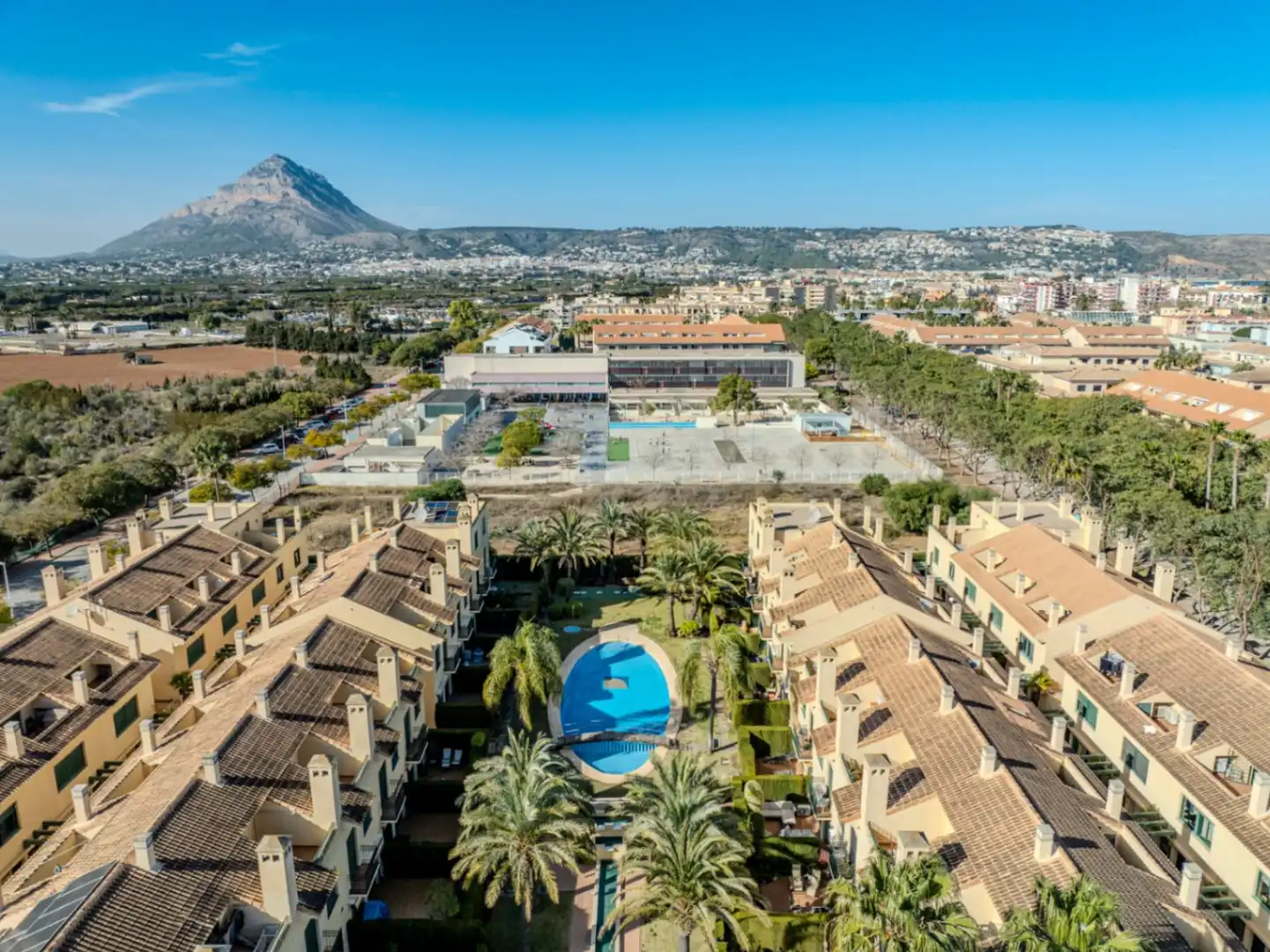 Exterior view of Apartments for sale in Jávea / Xàbia  with Air Conditioner, Heating and Private garden