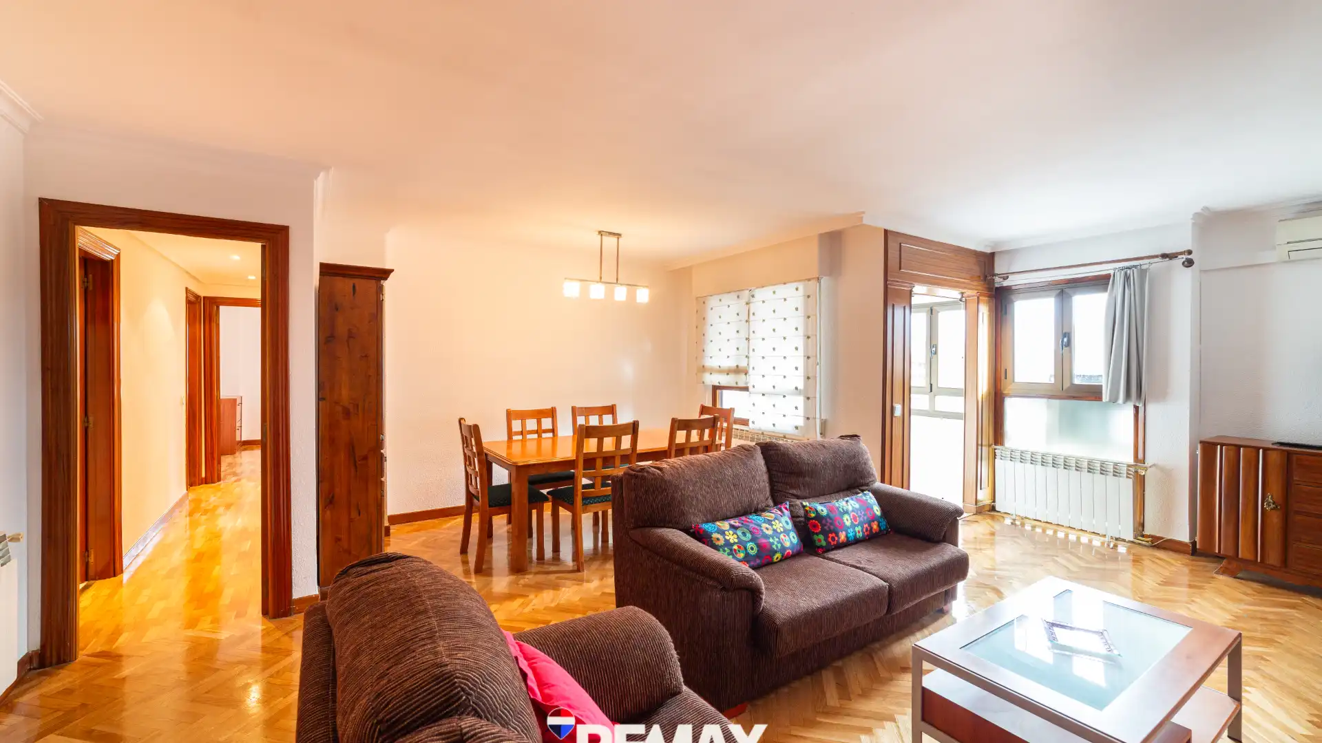 Wohnzimmer von Wohnung zum Verkauf in Valladolid Capital mit Klimaanlage, Heizung und Terrasse