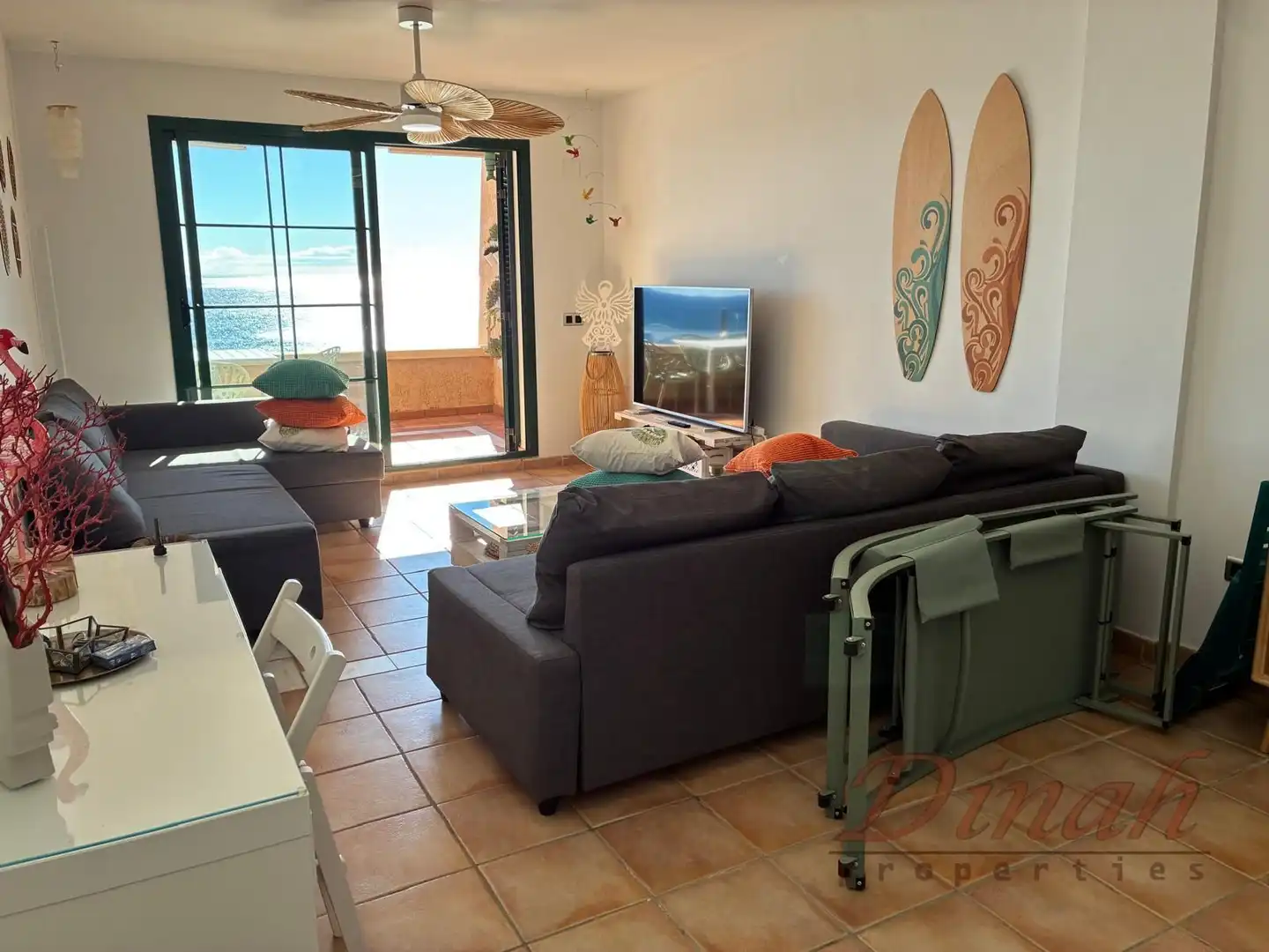 Sala de estar de Apartamento en venta en Altea con Aire acondicionado, Calefacción y Piscina comunitaria