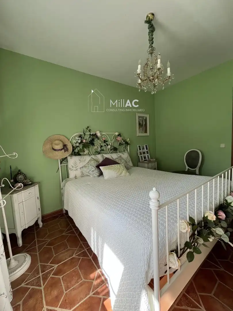 Bedroom of Houses for sale in El Espinar  with Heating, Private garden and Terrace