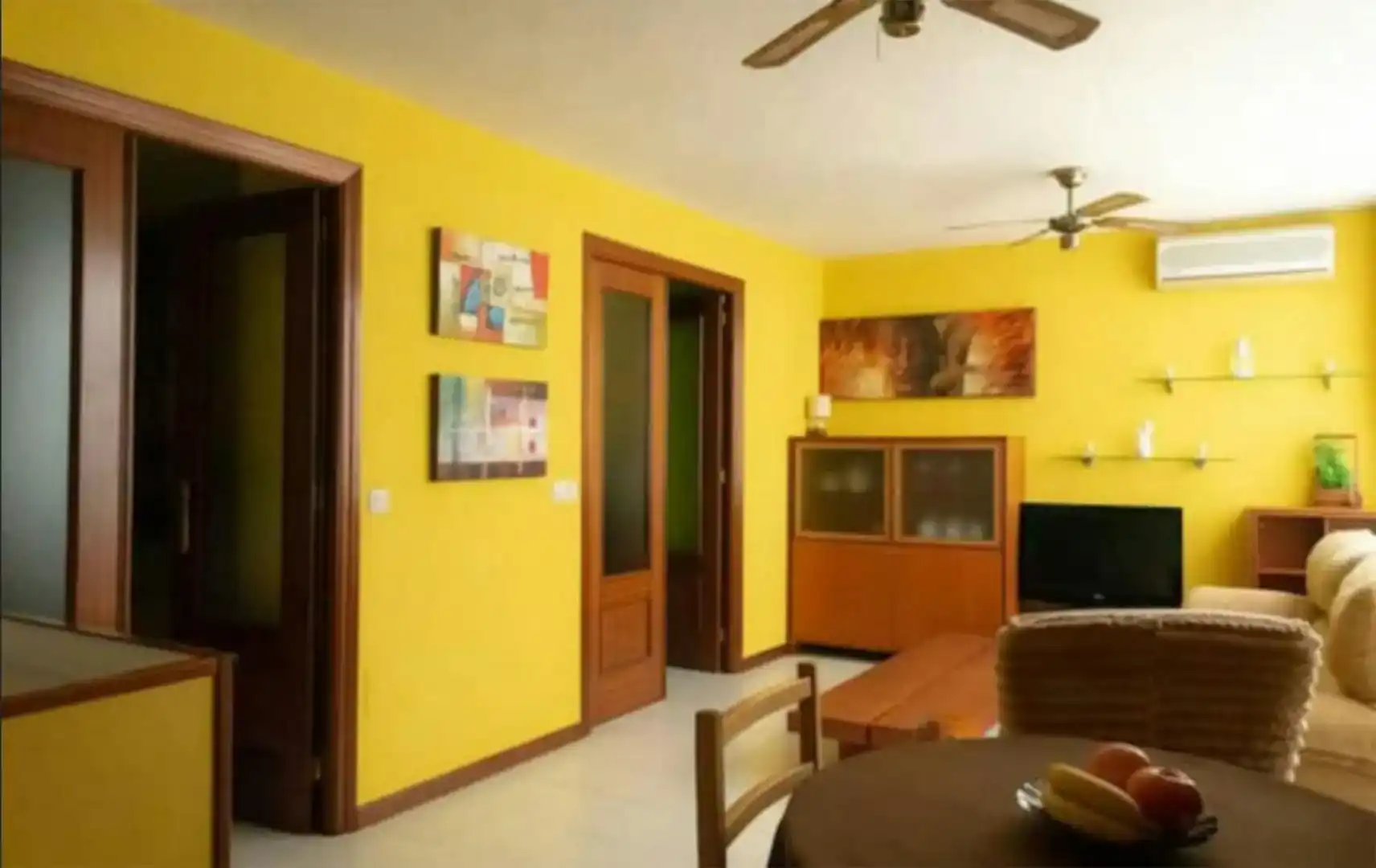 Living room of Flat for rent in Centro Ciudad