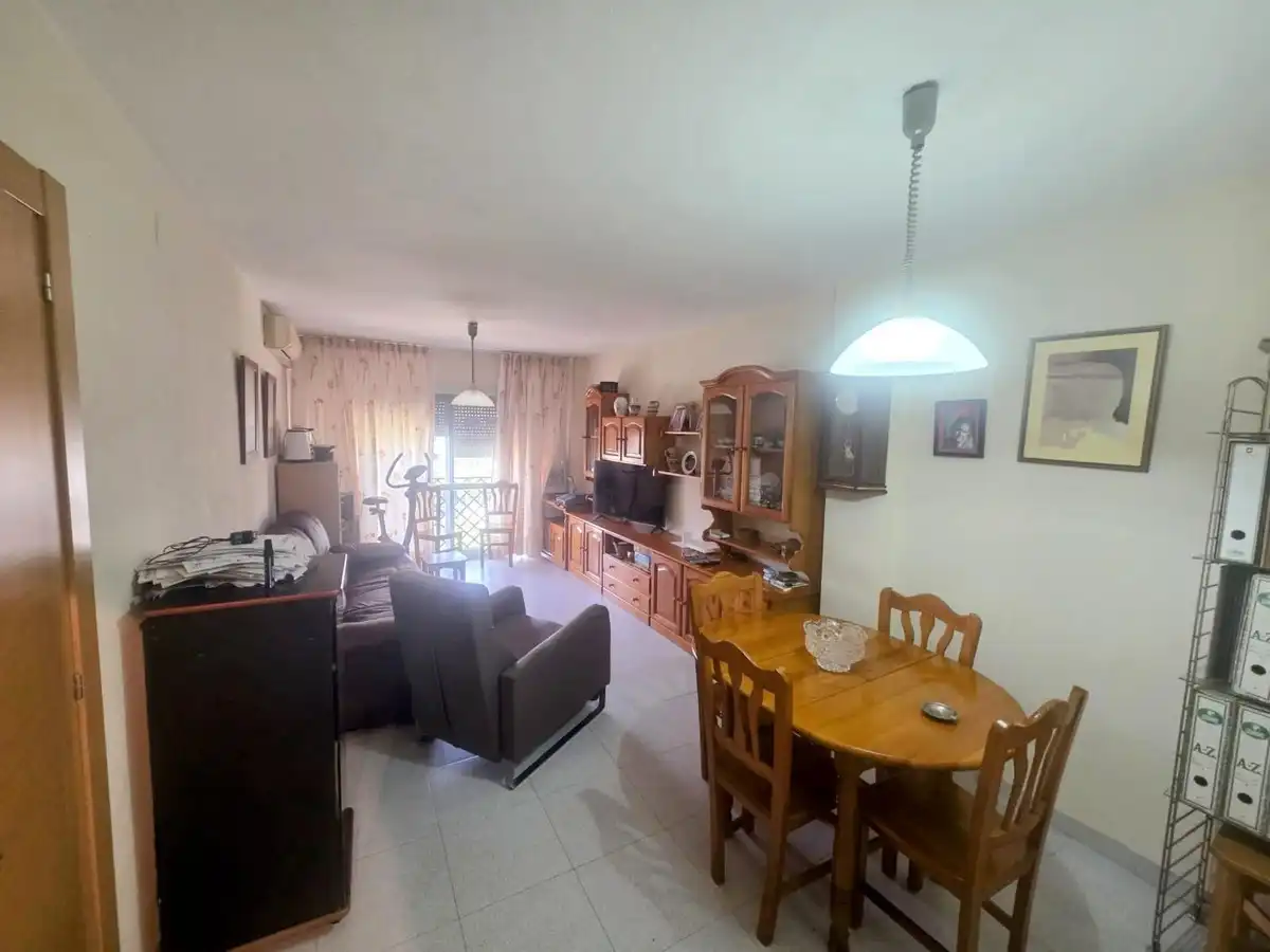 Sala de estar de Piso en venta en Málaga