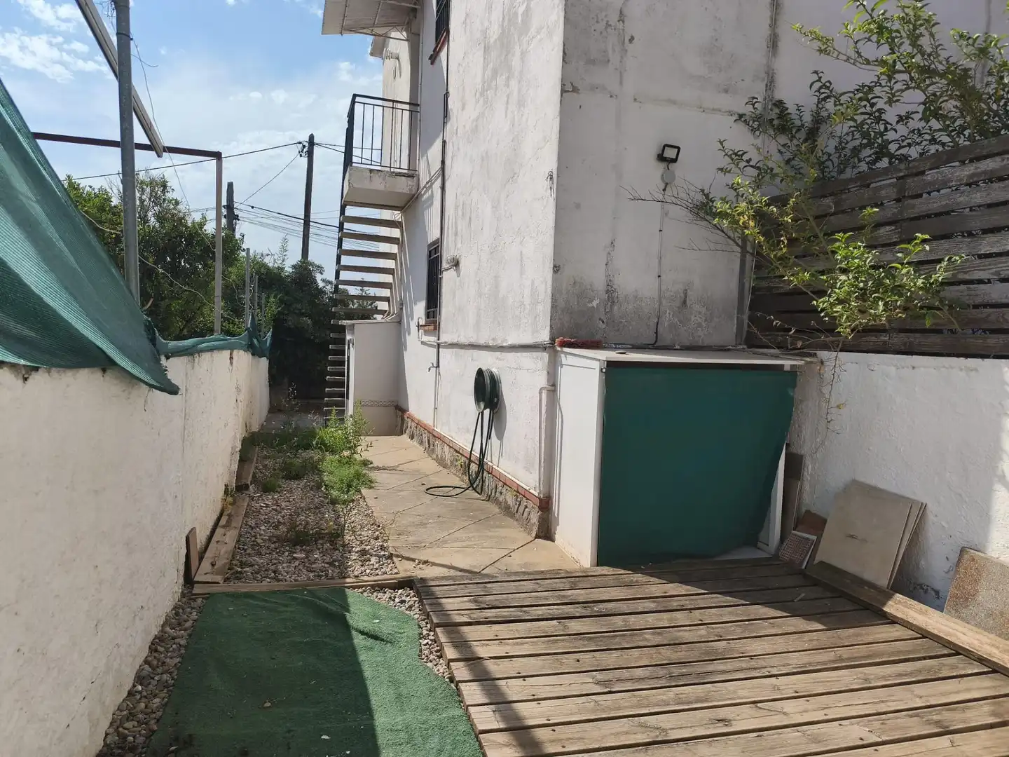 Garten von Wohnung zur Miete in Viladecans mit Klimaanlage, Heizung und Privatgarten
