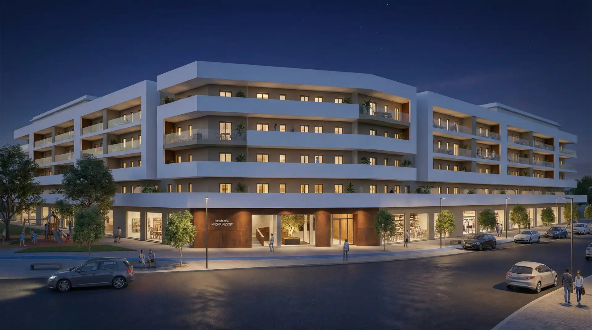 Vista exterior de Piso en venta en Camas con Aire acondicionado, Calefacción y Jardín privado
