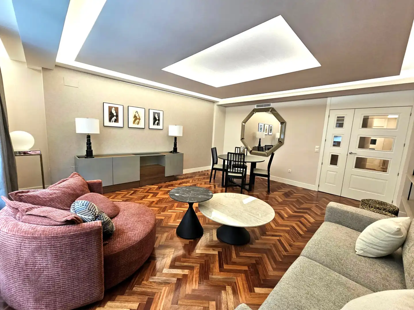 Sala de estar de Piso en venta en Madrid con Aire acondicionado, Calefacción y Parquet