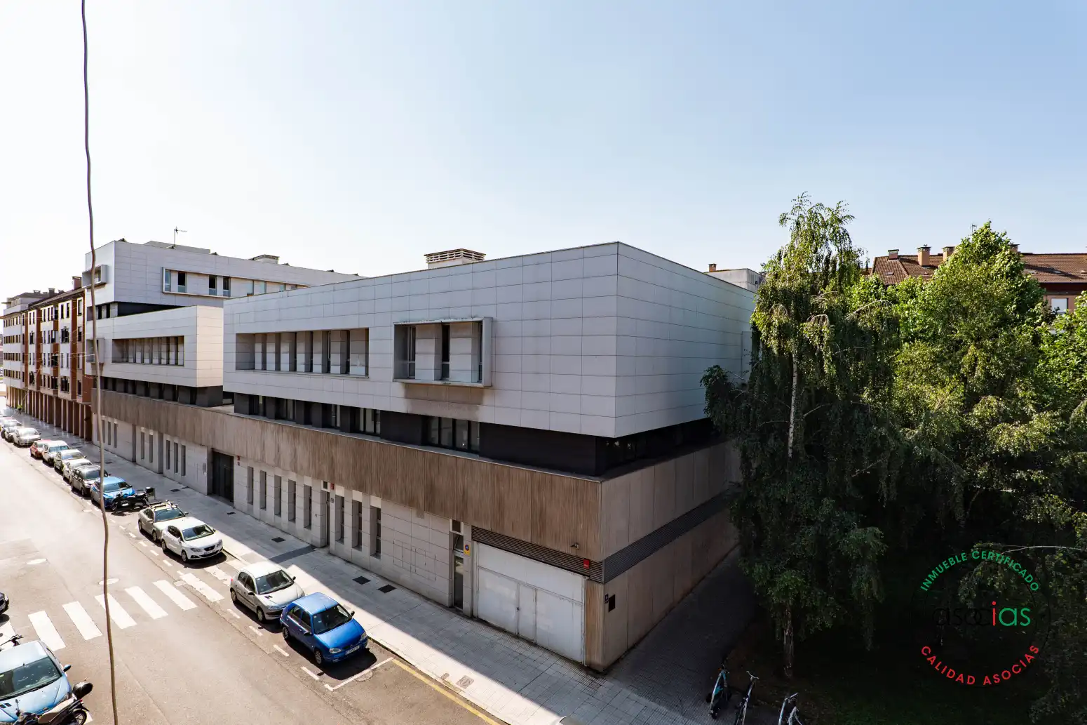 Vista exterior de Piso en venta en Gijón  con Trastero