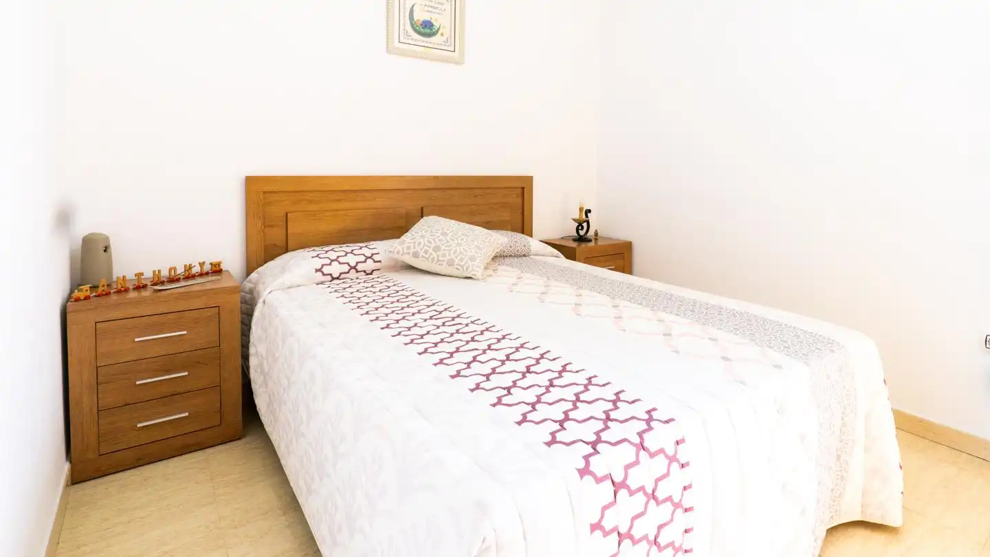 Bedroom of Detached homes for sale in Santa Pola  with Air Conditioner, Terrace and Swimming Pool