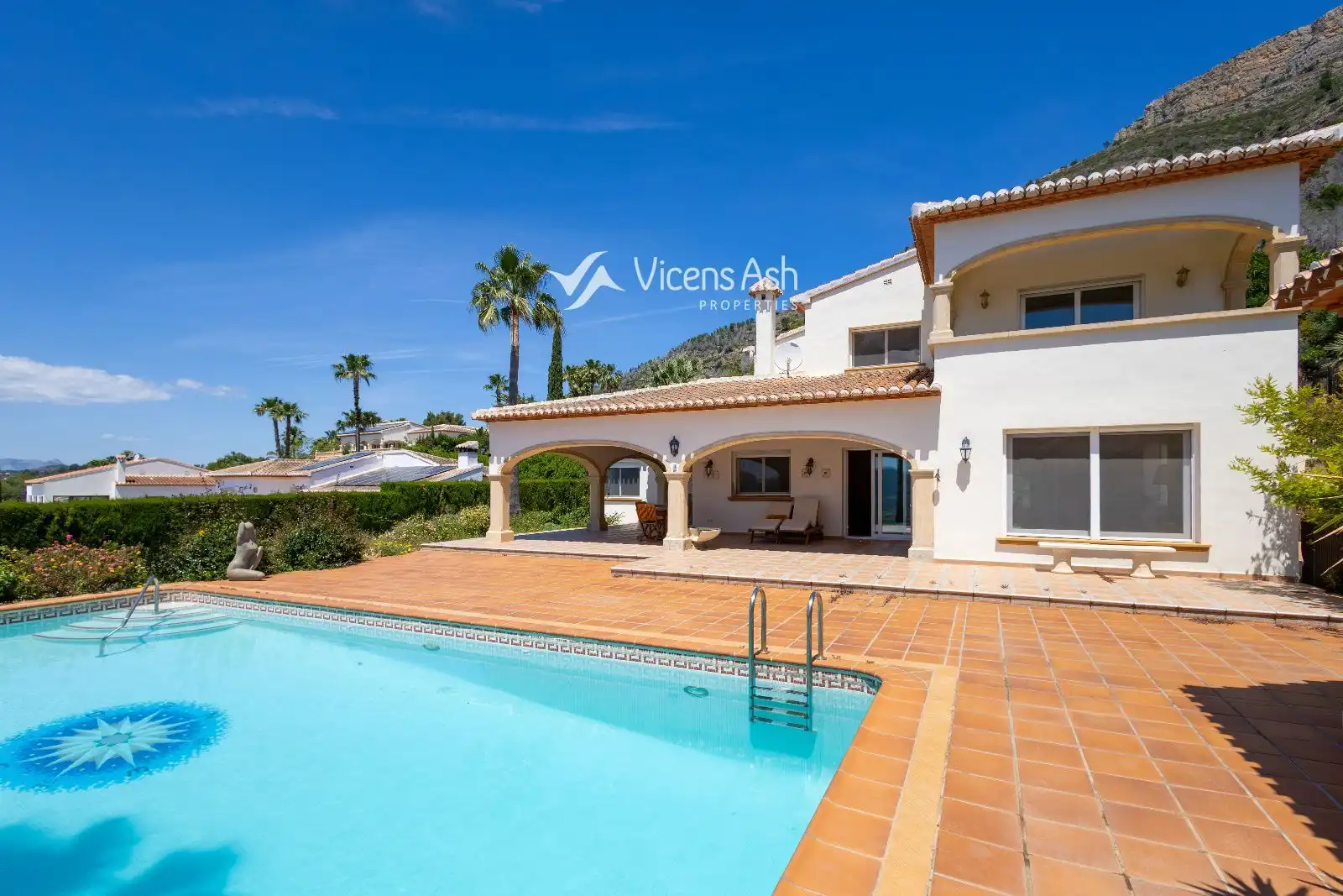 Exterior view of Houses for sale in Jávea / Xàbia  with Air Conditioner, Heating and Terrace