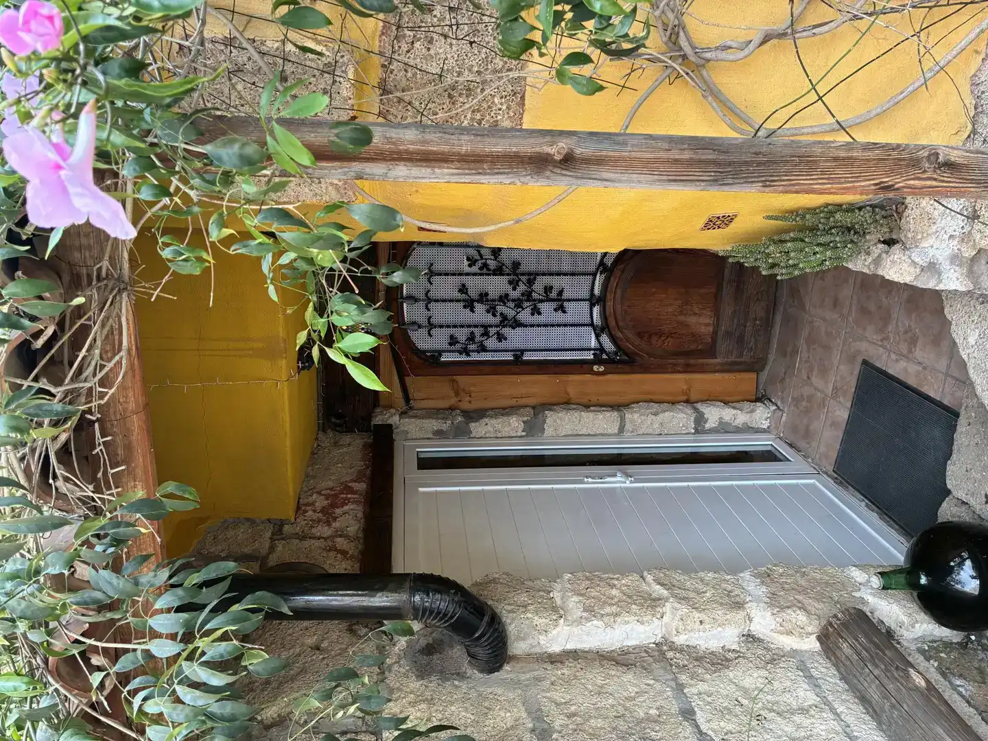 Terrassa de Casa adosada en venda en Granadilla de Abona amb Jardí privat, Parquet i Moblat