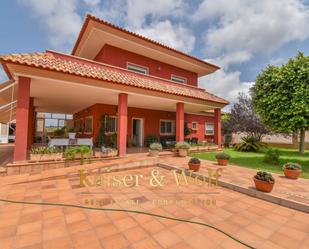 Vista exterior de Casa o xalet en venda en Santa Pola amb Aire condicionat, Terrassa i Piscina