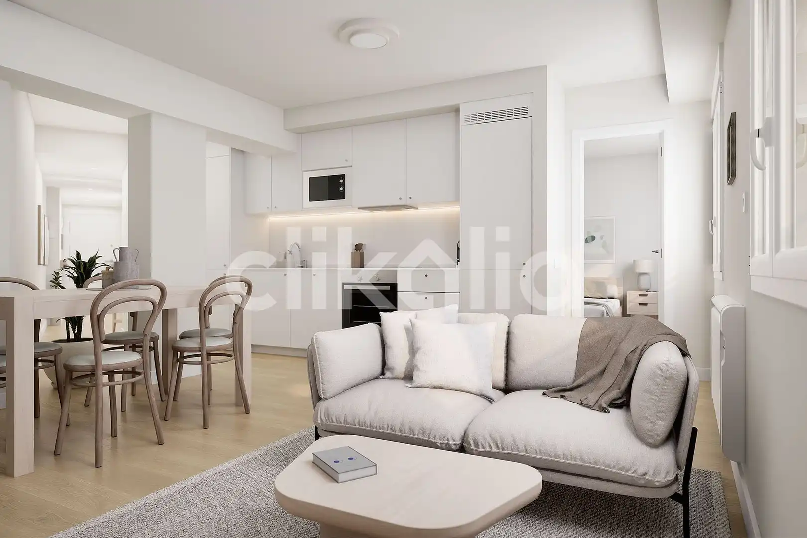Sala de estar de Piso en venta en Madrid con Aire acondicionado y Calefacción
