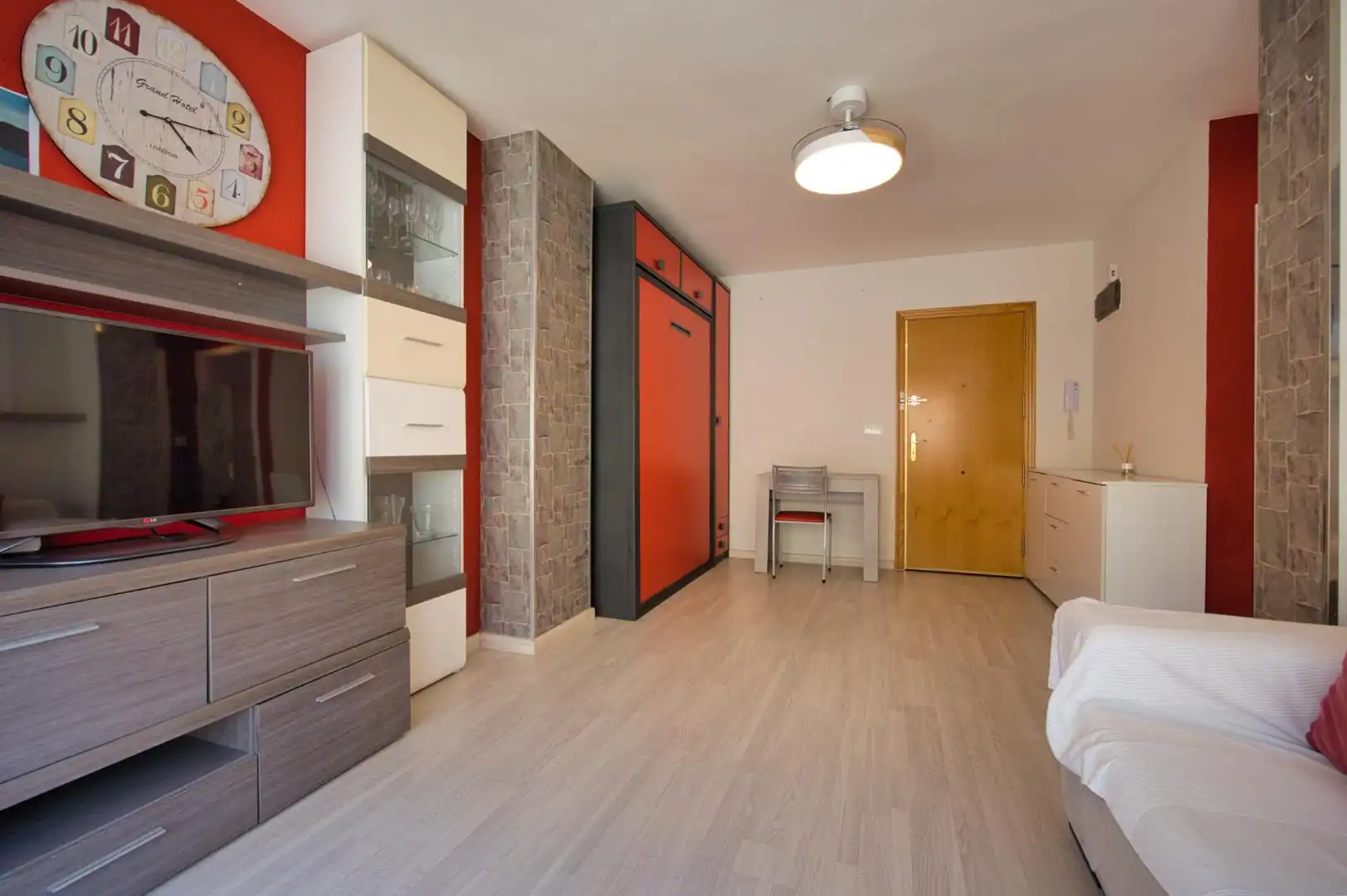 Schlafzimmer von Wohnungen zur Miete in El Campello mit Klimaanlage, Terrasse und Möbliert
