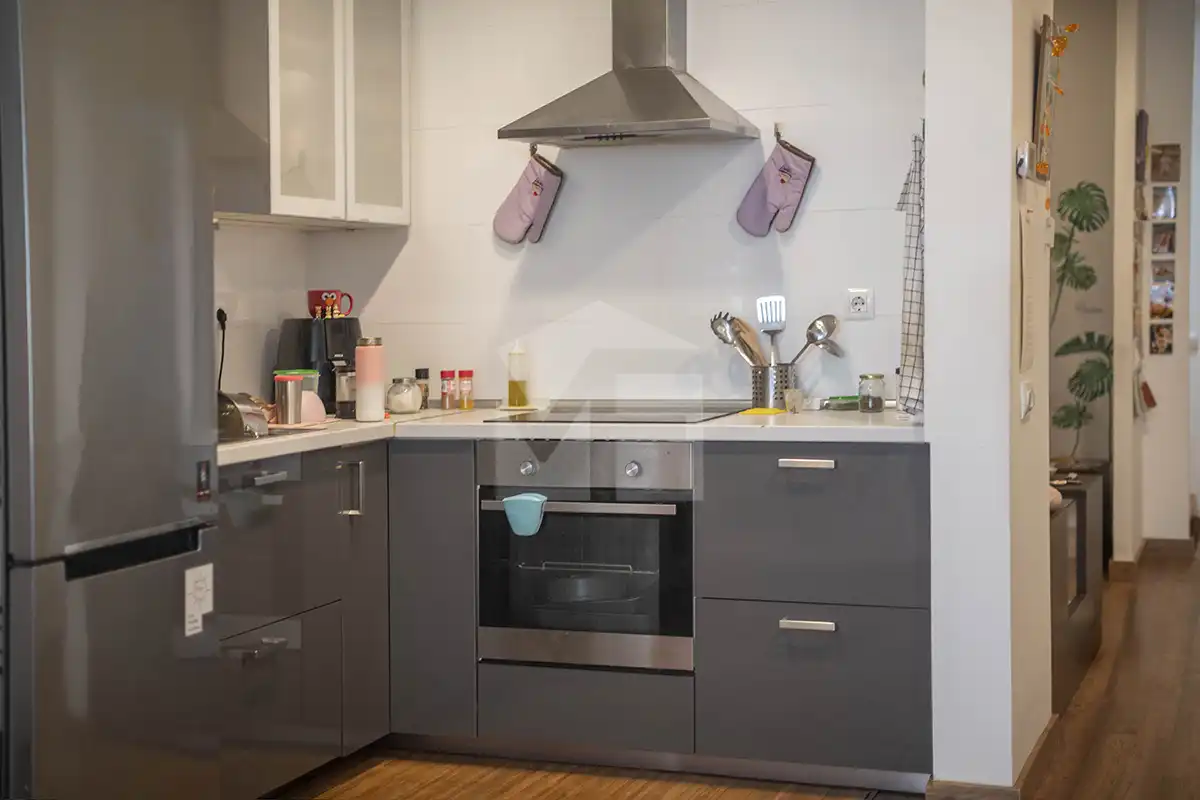 Cocina de Piso en venta en Barcelona con Aire acondicionado y Amueblado