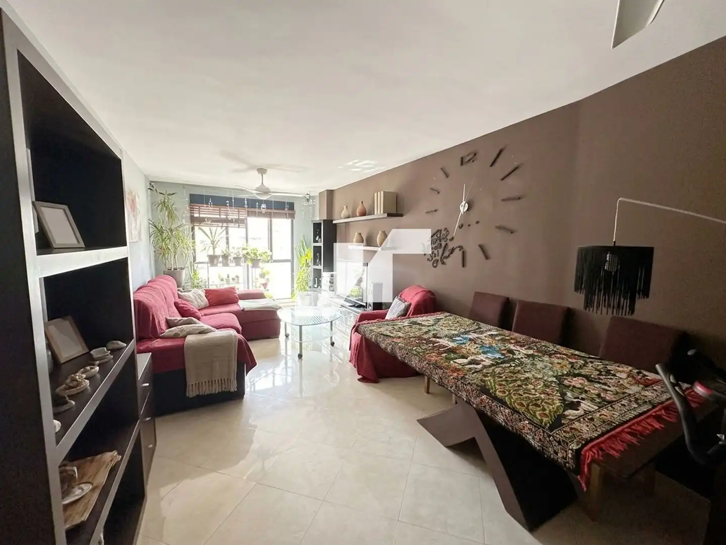 Living room of Flat for sale in Burriana / Borriana  with Air Conditioner, Heating and Storage room
