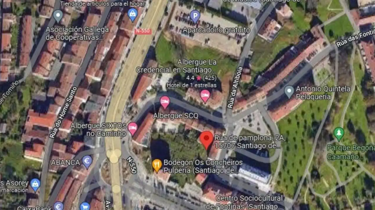 Vista exterior de Residencial en venta en Santiago de Compostela 