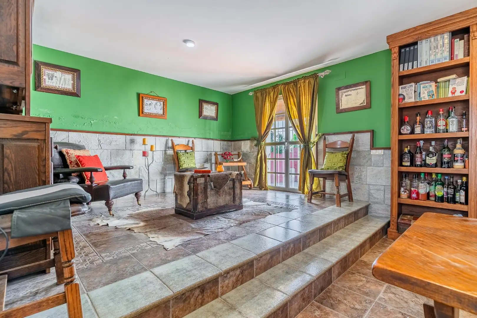 Sala de estar de Casa o chalet en venta en Chiclana de la Frontera con Jardín privado, Trastero y Piscina