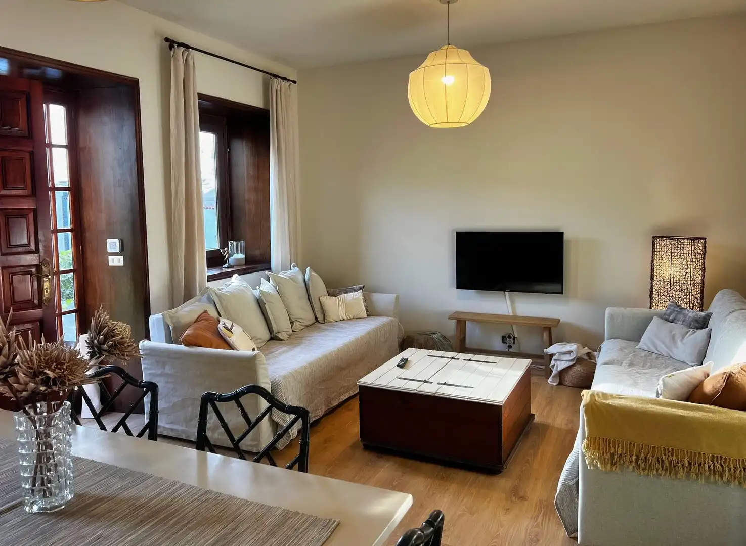 Sala d'estar de Casa o xalet en venda en La Orotava amb Parquet, Terrassa i Traster