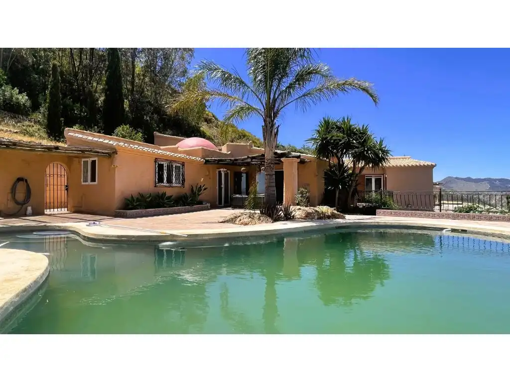 Vista exterior de Casa o chalet en venta en Turre con Aire acondicionado, Jardín privado y Terraza
