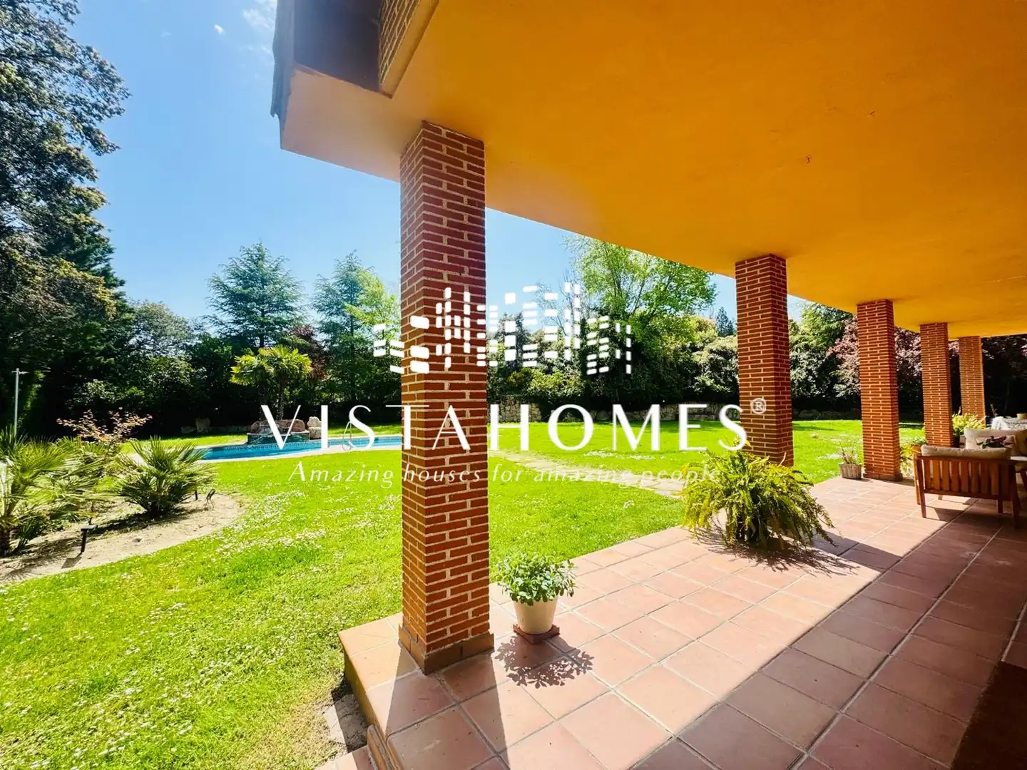 Exterior view of Houses for sale in Ciudalcampo  with Air Conditioner, Heating and Private garden