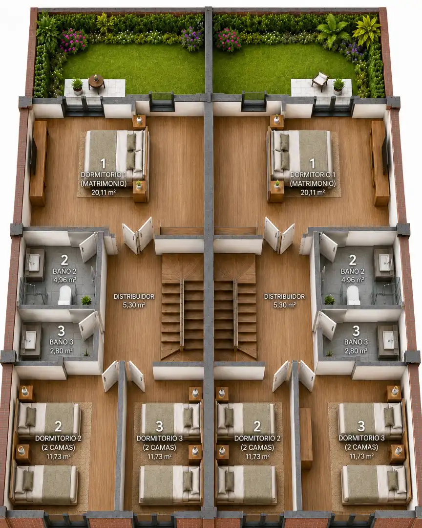 Reihenhaus mit Garten zum Verkauf in Calle de la Estación, imagen 4