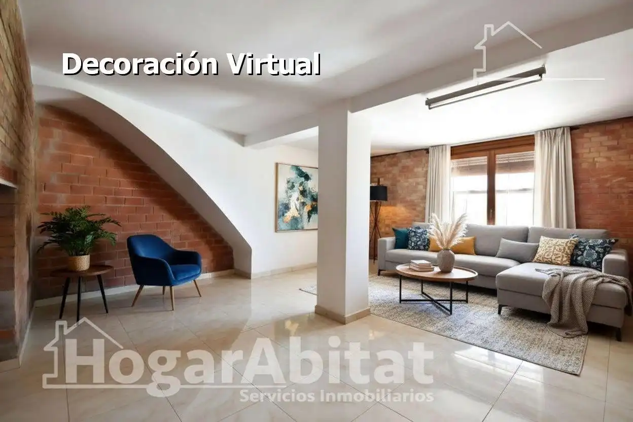 Living room of Houses for sale in Oliva  with Terrace and Storage room