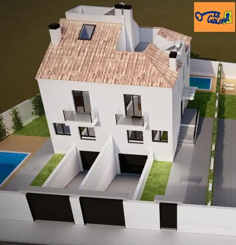 Außenansicht von Einfamilien-Reihenhaus zum Verkauf in Valdepeñas mit Heizung, Terrasse und Abstellraum