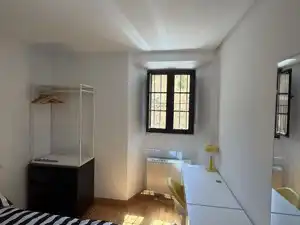 Bedroom of Flat for rent in Segovia  with Heating, Furnished and Internet