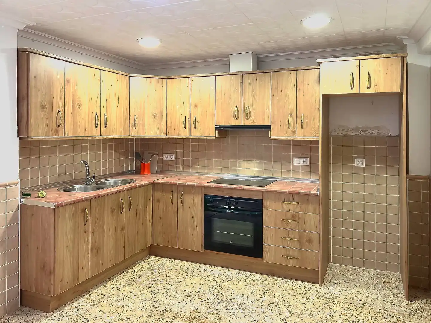 Cocina de Casa o chalet en venta en Peal de Becerro con Aire acondicionado y Terraza