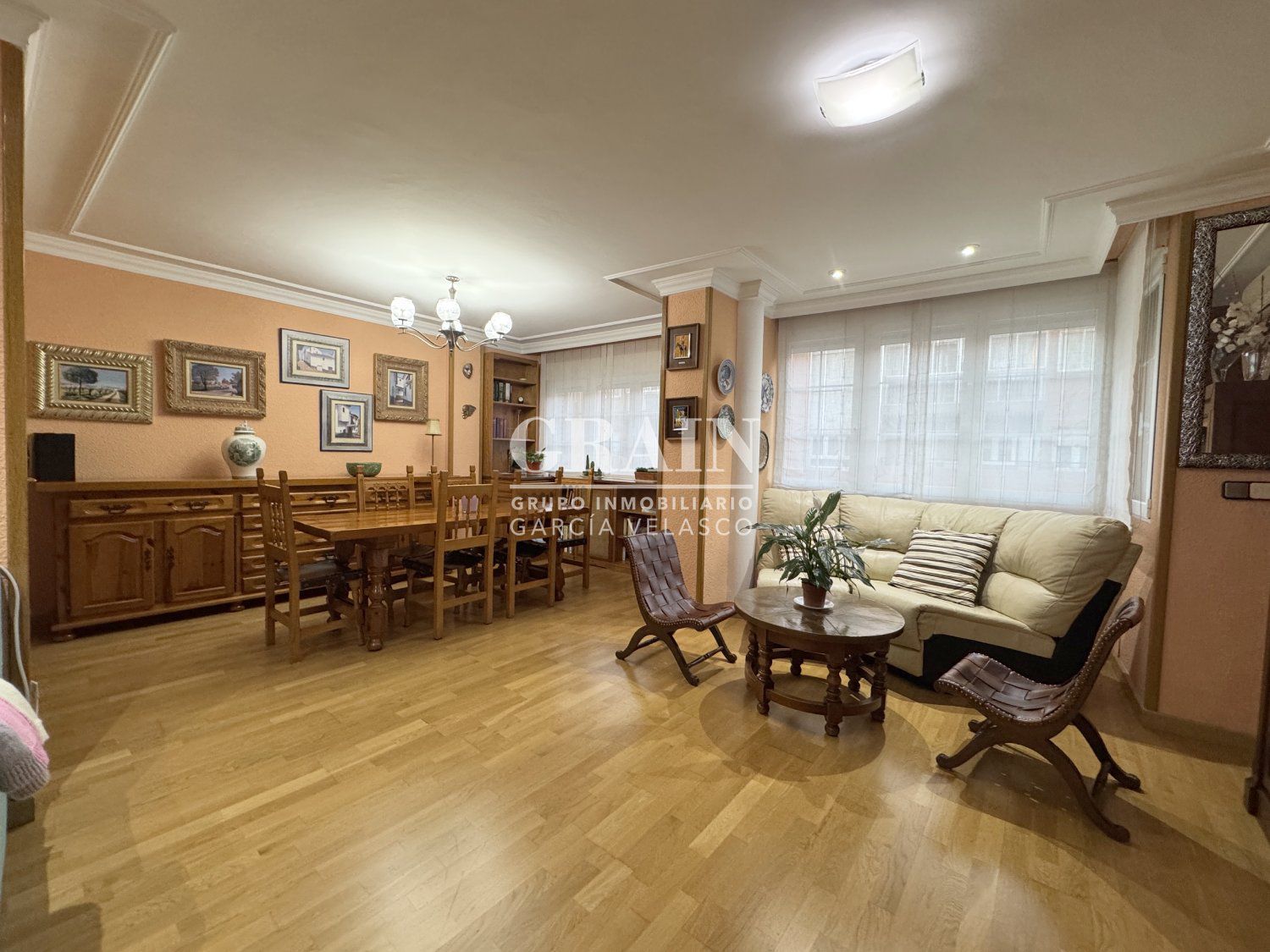 Sala de estar de Piso en venta en  Albacete Capital con Aire acondicionado, Calefacción y Trastero