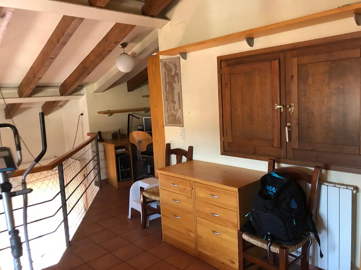 Terrasse von Maisonette zur Miete in Olot mit Heizung und Terrasse