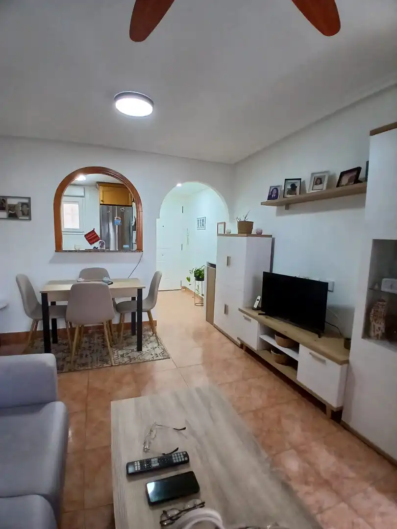 Living room of Flat for sale in Torrevieja  with Private garden, Terrace and Furnished