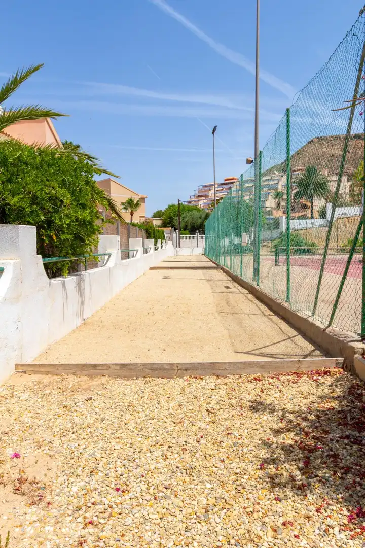 Exterior view of Flat for sale in Pulpí  with Air Conditioner, Private garden and Terrace