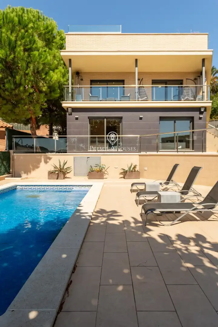 Terraza de Casa o chalet en venta en Premià de Dalt con Aire acondicionado, Calefacción y Jardín privado