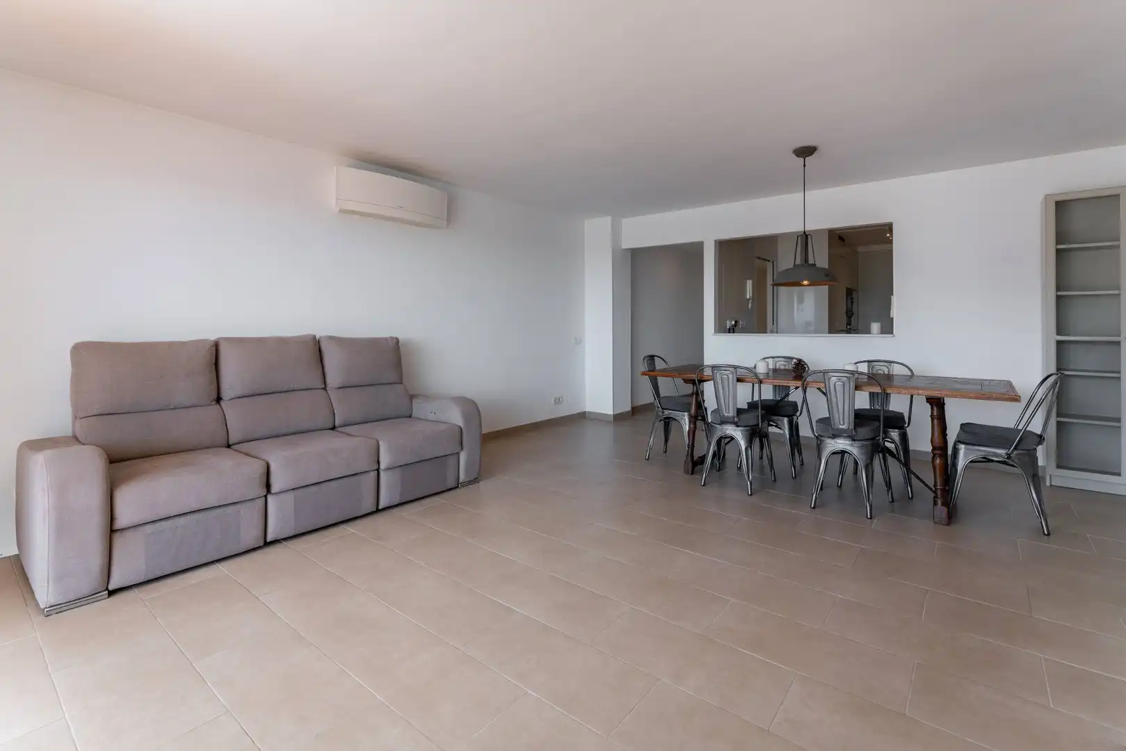 Sala d'estar de Pis en venda en  Palma de Mallorca amb Calefacció, Moblat i Balcó