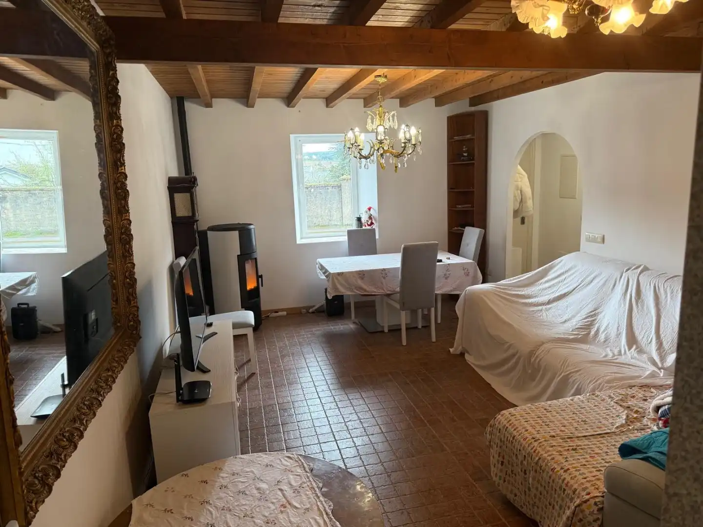 Casa rustica con giardino in vendita a Villagatón 39, imagen 7