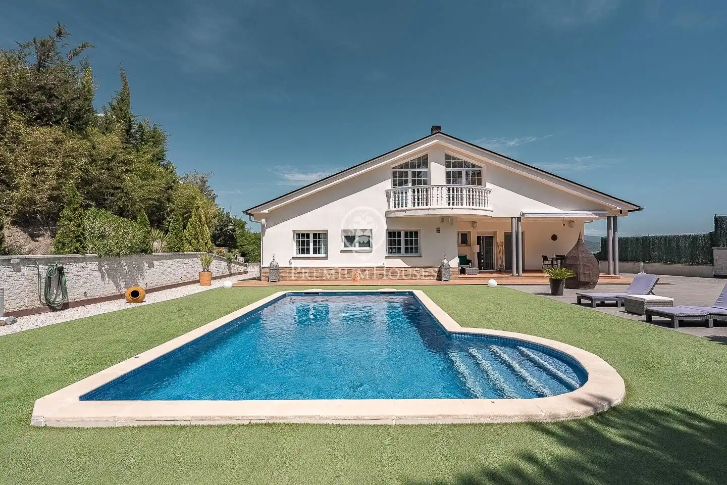 Piscina de Casa o chalet en venta en Bigues i Riells del Fai con Aire acondicionado, Calefacción y Piscina