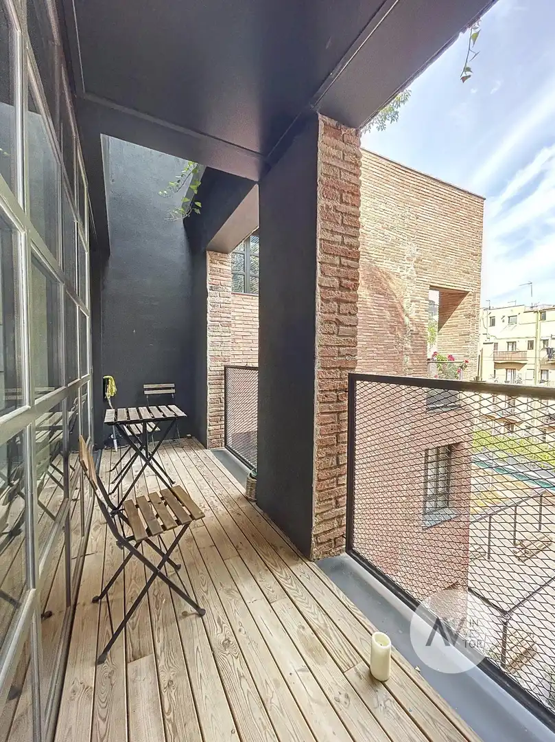 Terraza de Ático de alquiler en Barcelona con Aire acondicionado, Calefacción y Terraza
