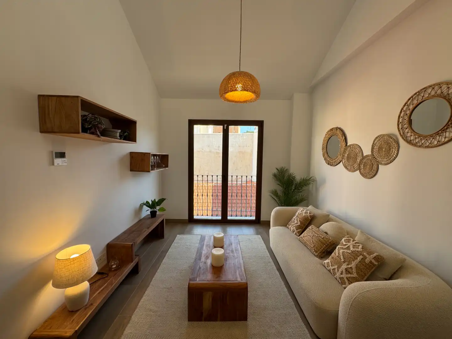 Sala de estar de Ático en venta en Málaga con Aire acondicionado, Terraza y Amueblado