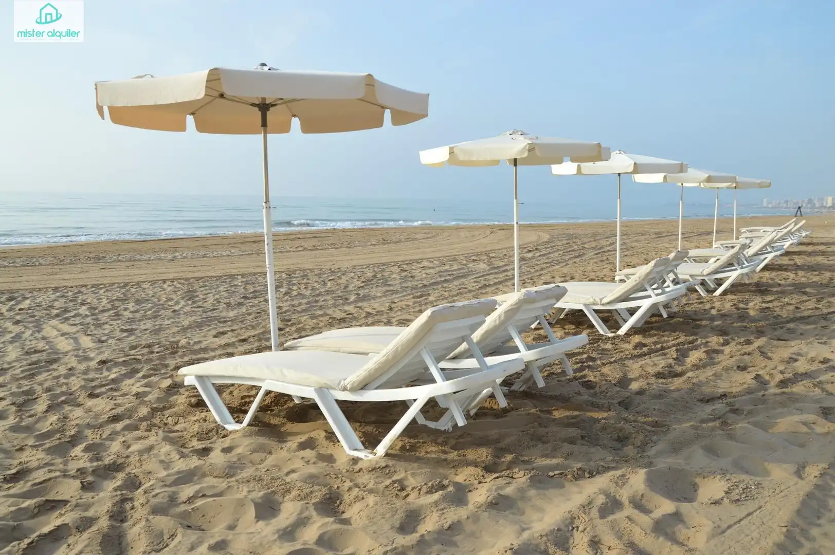 Apartments for rent in El Campello  with Air Conditioner, Private garden and Terrace